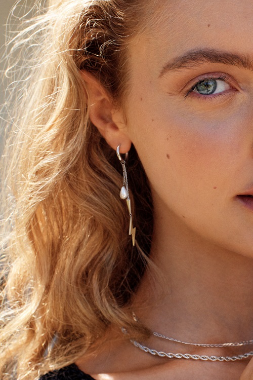 Edblad Peak Hoops Multi Steel örhängen herr – bild 3