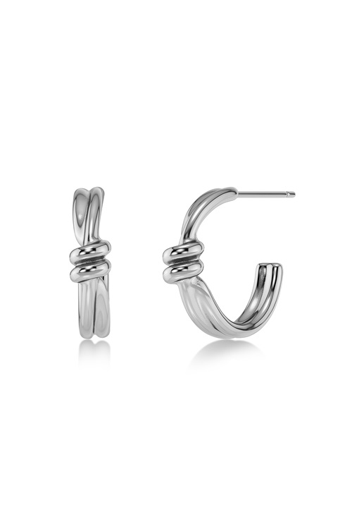 Edblad Swivel hoops i stål med spiralform