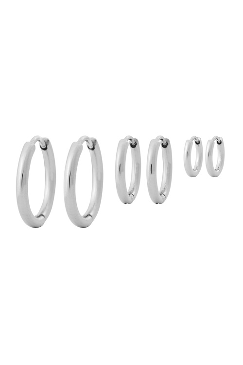 Triple pair hoops st 2