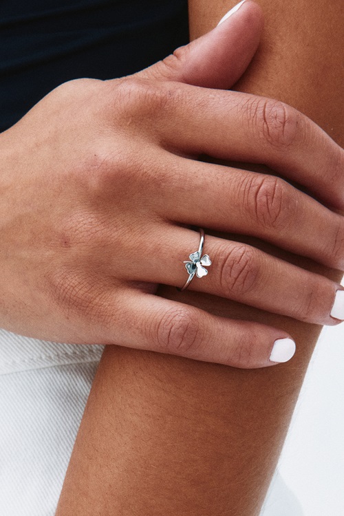 Edblad Lucky Ring Mini Silver herr – bild 3