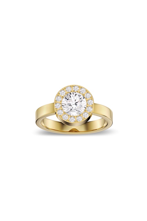 Thassos ring i 14K guldplätering från Edblad