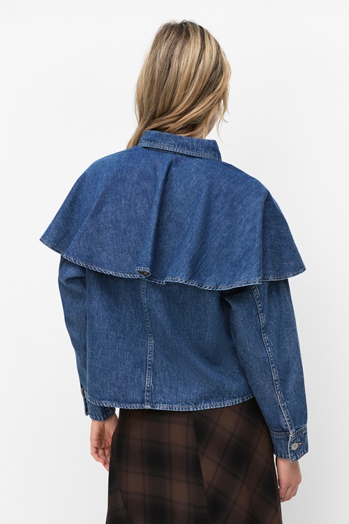 Dobber Atta denim blouse blusar dam – bild 2