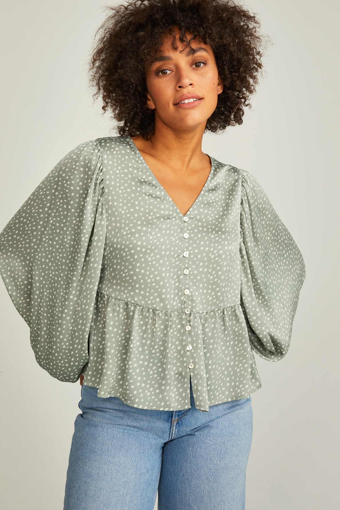 Ellie Blouse  | Green main image 0