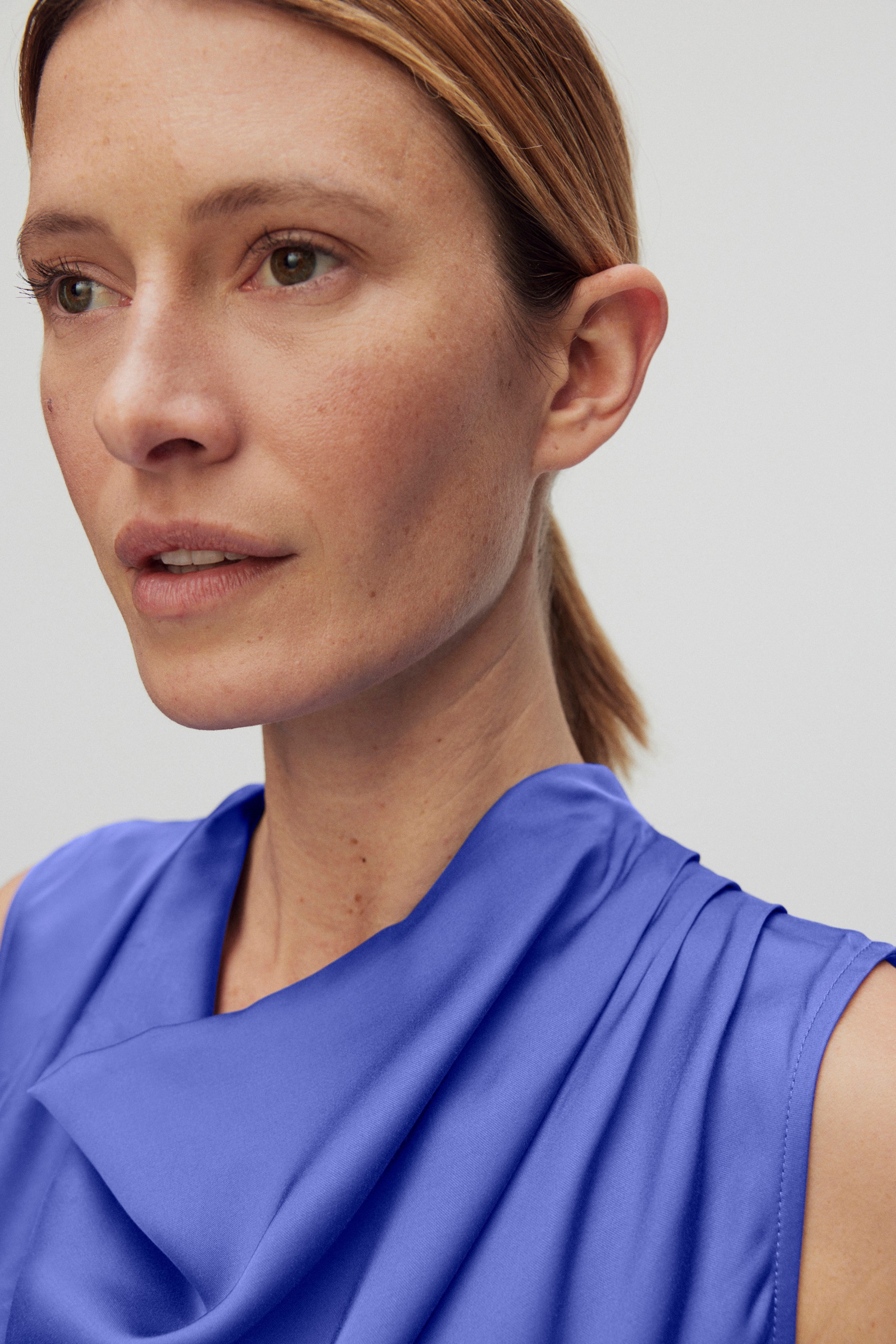 Stockh lm Studio Sierra Blouse Blue Iris MQ Marqet