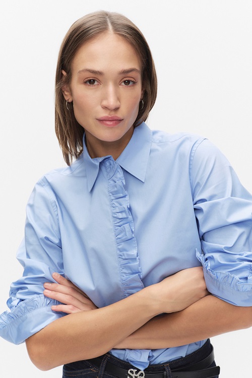 Stockh lm Aurelia Shirt Skjortor Blue Dam XS MQ Marqet 1