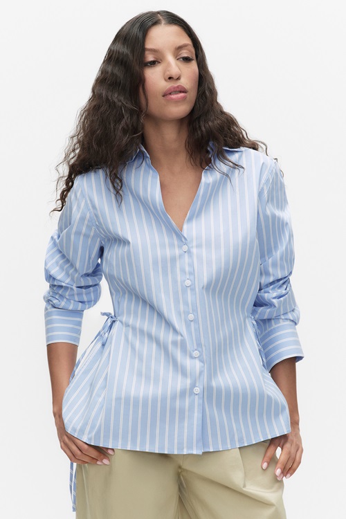 Stockh lm Ranja Shirt Skjortor Blue Stripe Dam XS MQ Marqet 2