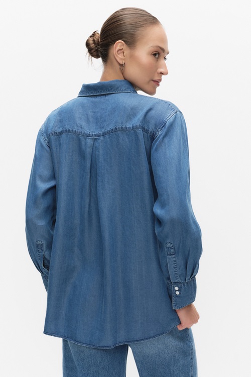 Stockh lm Tuva Denim Shirt skjortor dam – bild 2
