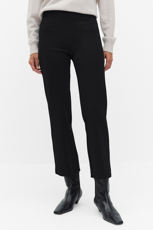 Stockh lm Hannah Jersey Trousers Culottes Black Dam XS MQ Marqet