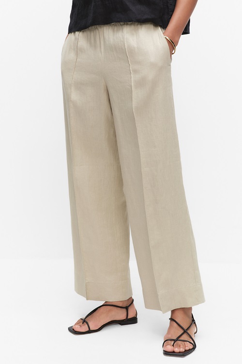 Stockh lm Hedda Trousers Culottes Beige Dam XS MQ Marqet