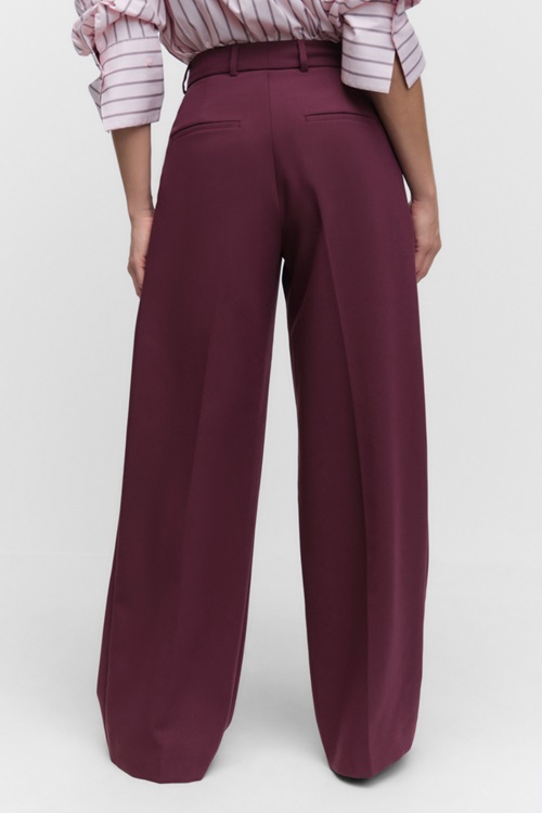 Stockh lm Studio Gine Wide Trousers Vida Byxor Black Dam 34 MQ Marqet 2