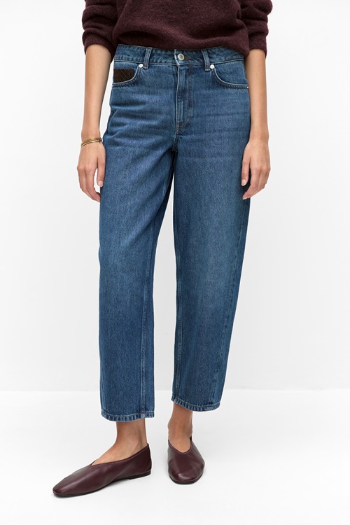 Belle denim trousers