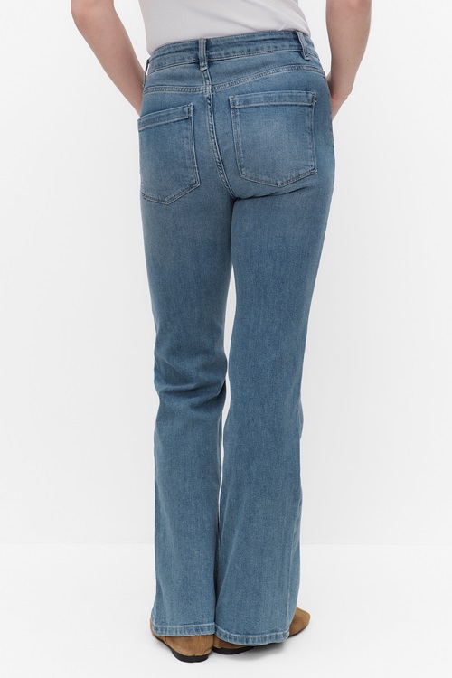 Dobber Lulu braid denim trousers bootcut & flared jeans dam – bild 2