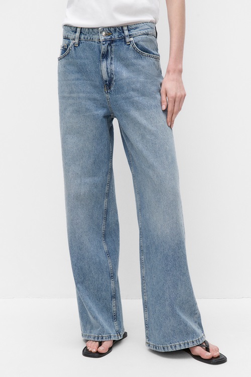 Stockh lm Studio Avery Denim Trousers Straight Jeans Dam 34 MQ Marqet 1