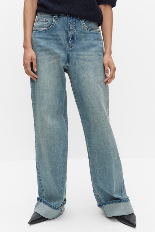 Gestuz Gzsara vida jeans med hög midja