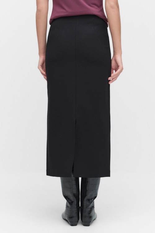 Stockh lm Studio Hannah Jersey Skirt midikjolar dam – bild 2