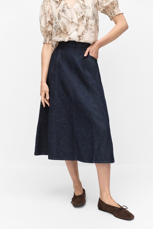 Zoe denim skirt