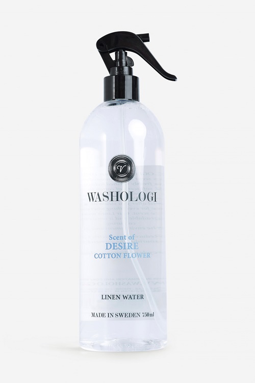 Washologi Linnevatten – uppfräschande textilspray