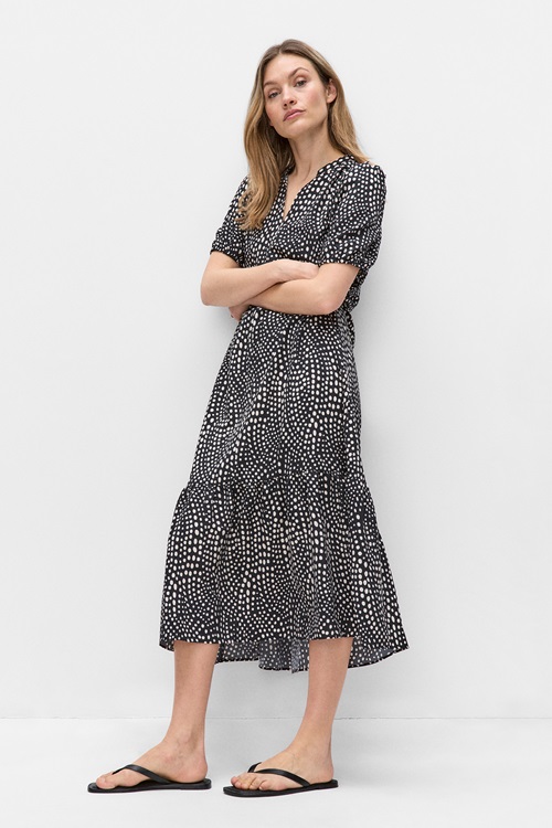 InWear Liberty maxiklänning med grafiskt mönster
