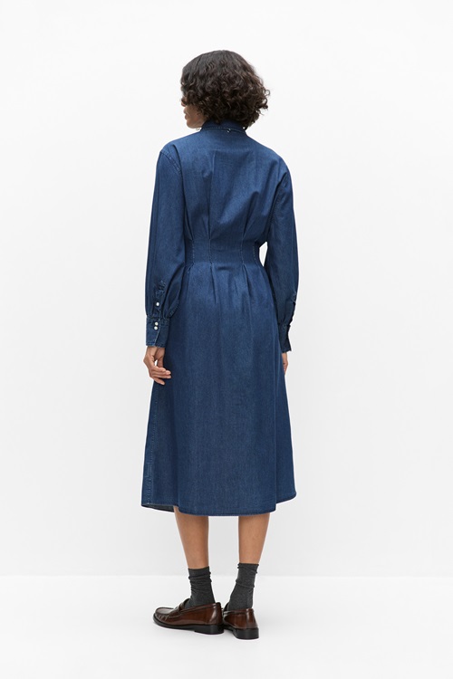 Stockh lm Marella denim dress skjortklänningar dam – bild 2