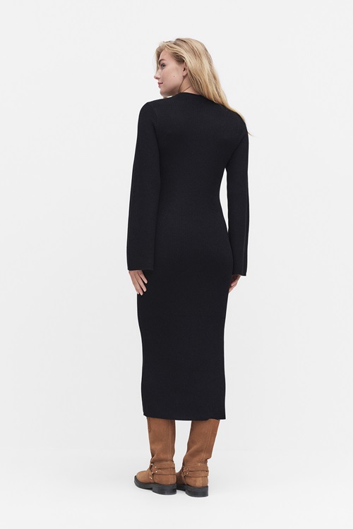 Dobber Ravenna knit dress midiklänningar dam – bild 2
