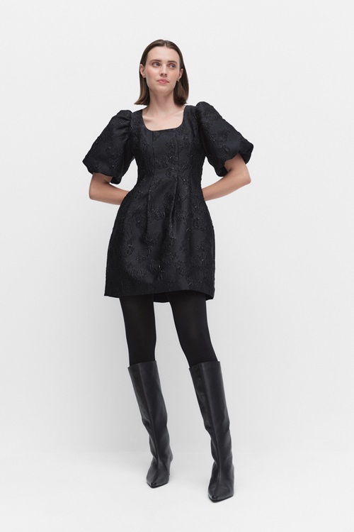 Dobber Veria Dress Miniklänning Black Dam 34 MQ Marqet