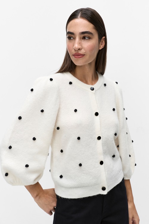Gzalpha dot cardigan