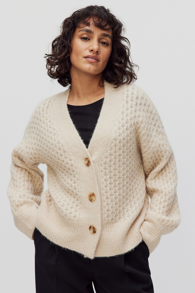 InWear Nias Cardigan - New Light Gray Melange