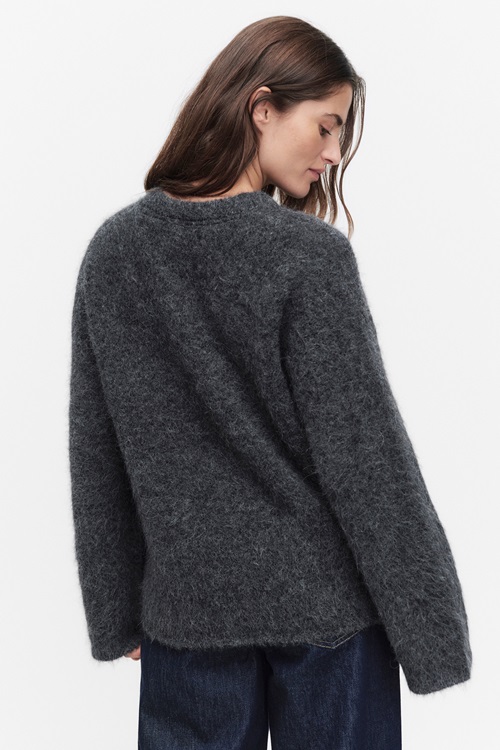 Stockh lm Studio Flavia Knit Stickade Tröjor Black Dam S MQ Marqet 2