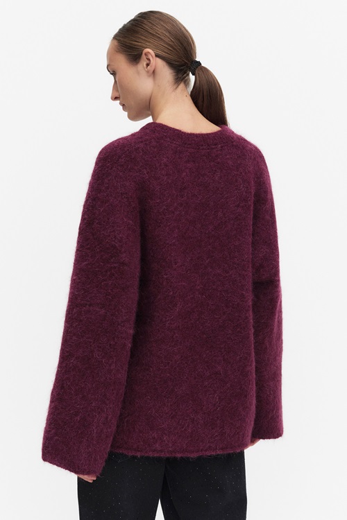 Stockh lm Studio Flavia Knit Stickade Tröjor Black Dam S MQ Marqet 2