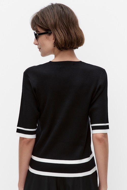 InWear Leenahiw v-neck toppar dam – bild 2