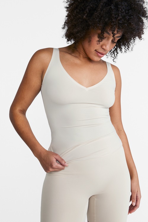 Stockh lm Ellen tank top linnen dam – bild 2