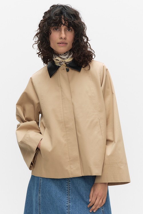 Dobber Aleah Jacket Ytterplagg Beige Dam XS MQ Marqet