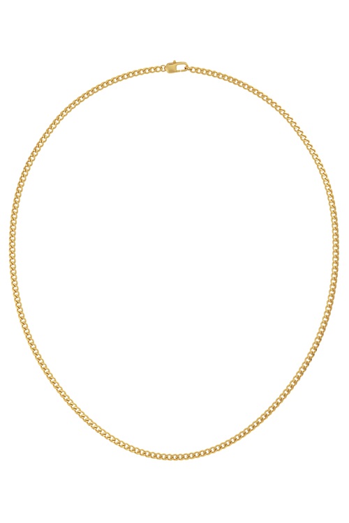 Edblad Sam halsband i guld med fasettslipad kedja