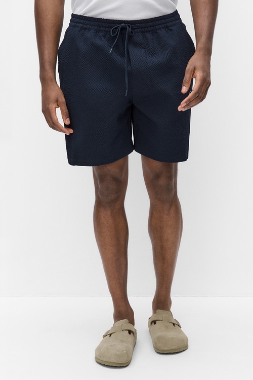 Les Deux Stan badshorts i återvunnen polyester för herr