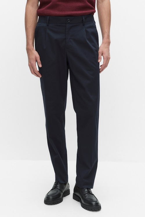 Armand chinos i mörkblått – Bläck