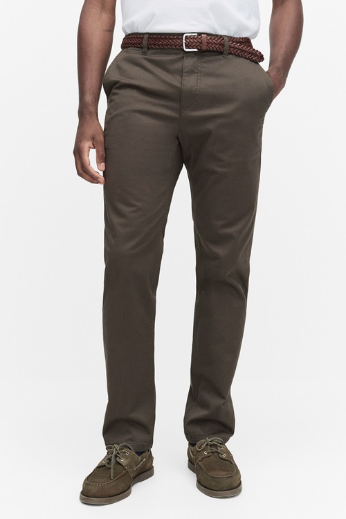 Bondelid Brian – chinos i stretchig bomullstwill