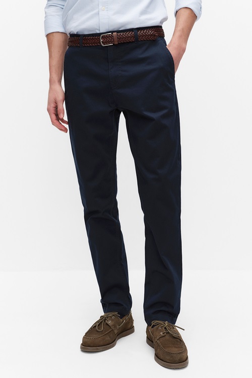 Brian chinos i bomullstwill med stretch – Bondelid