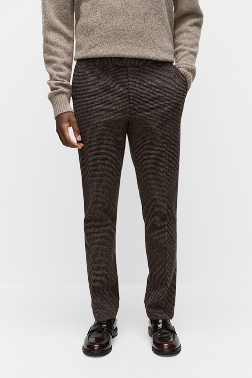 Jack check trousers