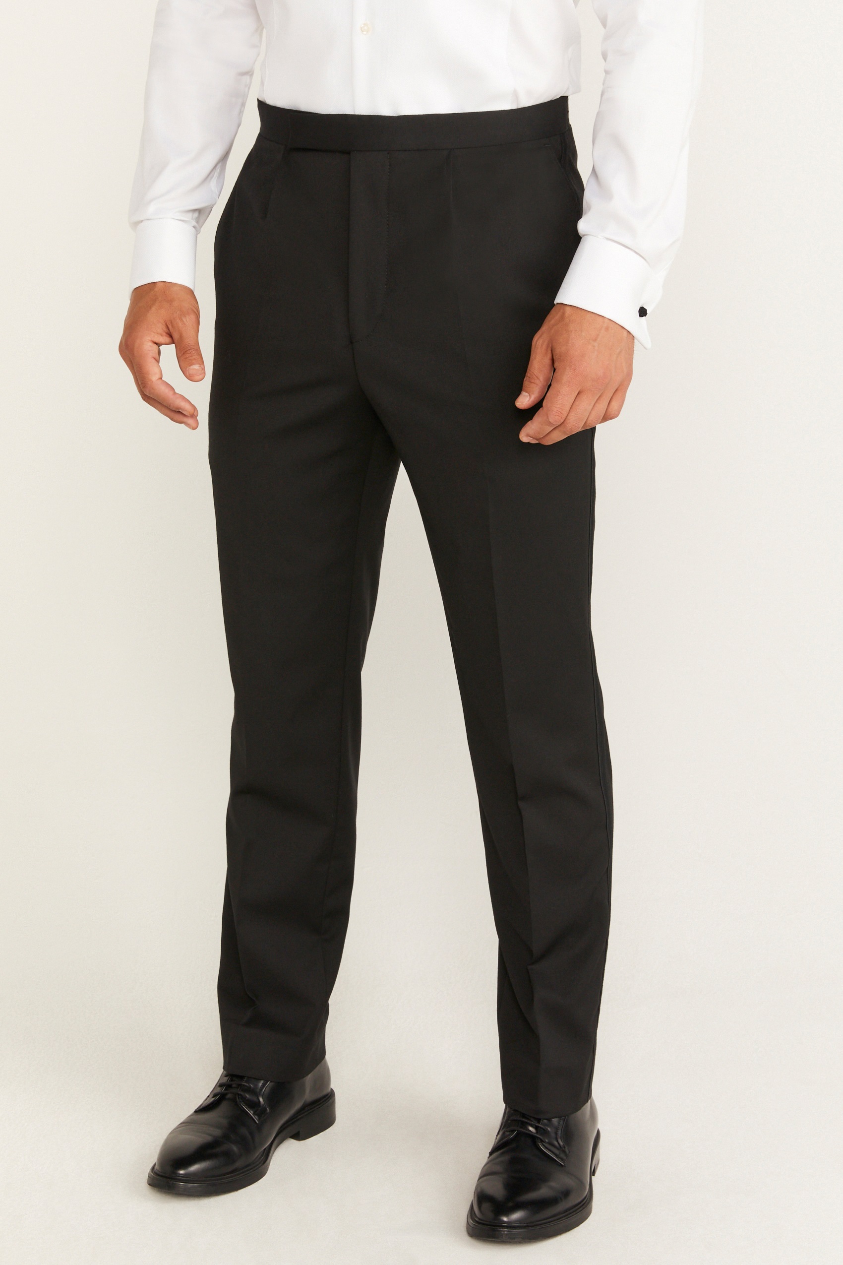 Bläck Black Tie Trousers Black MQ Marqet