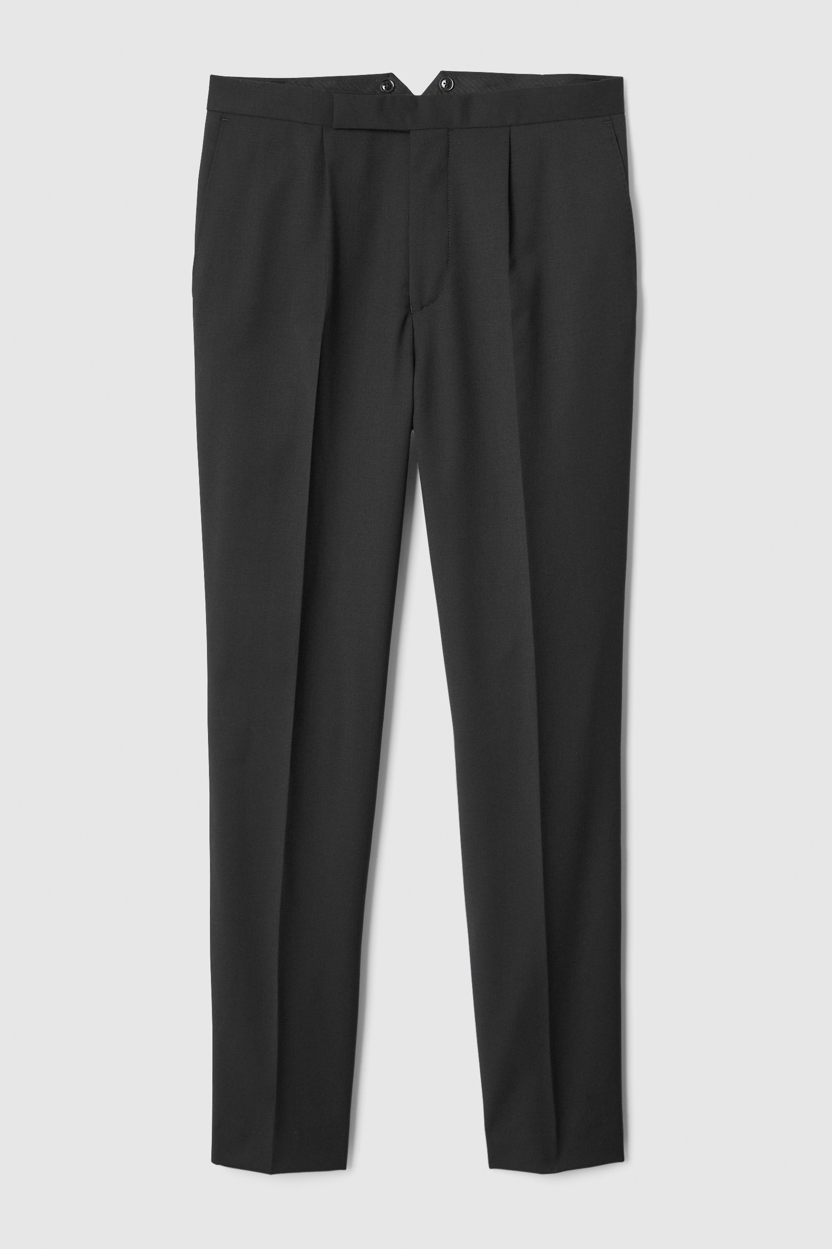 Bläck Black Tie Trousers Black MQ Marqet