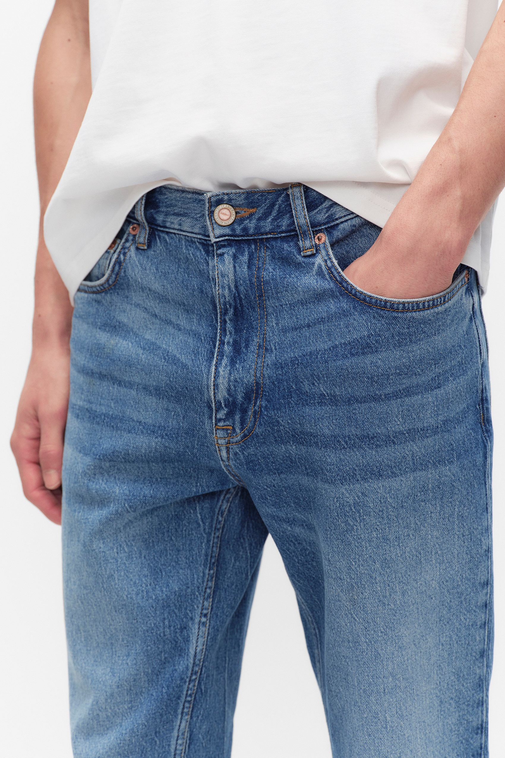 Dobber Post Regular Fit Dusk Blue | MQ Marqet