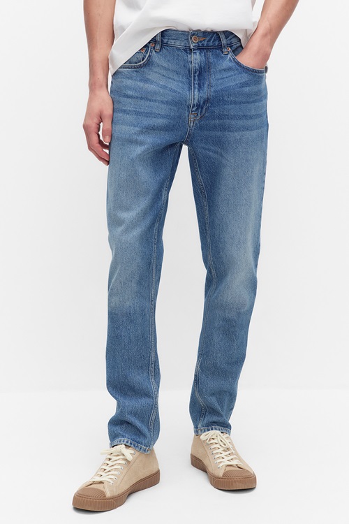 Post jeans i regular fit med stretch – Dobber