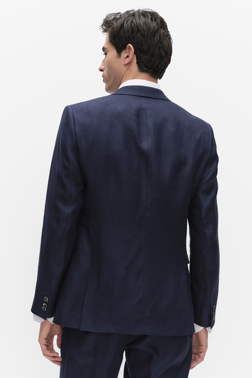 Bläck Nino linen blazer herr – bild 2