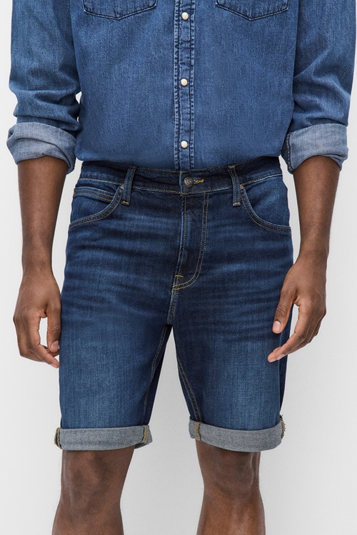 Lee 5 Pocket – jeansshorts med stretch