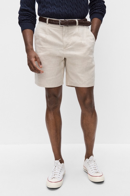 Bondelid Noah Linen Shorts Linneshorts Herr 46 MQ Marqet 3