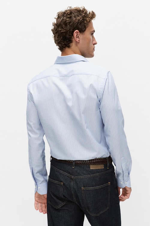Bläck Burton stripe shirt skjortor & blusar herr – bild 2