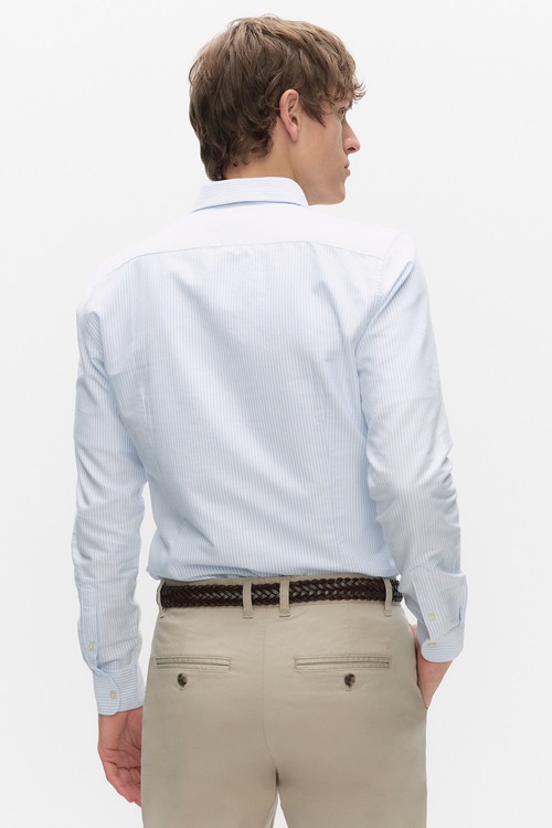 Bondelid Ethan oxford shirt oxfordskjortor herr – bild 2