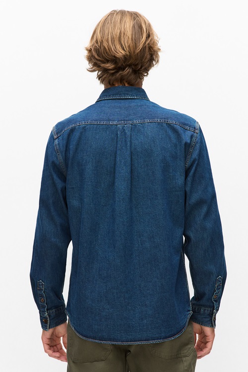 Dobber Greg denim shirt skjortor & blusar herr – bild 2