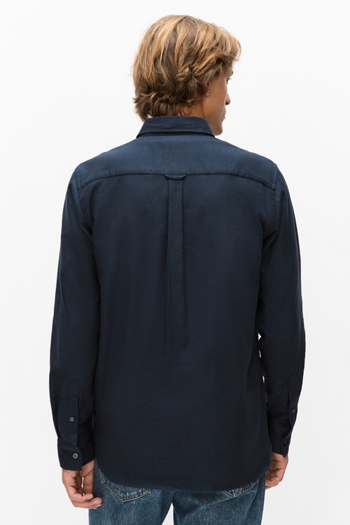 Lyle & Scott Plain flannel shirt skjortor & blusar herr – bild 2