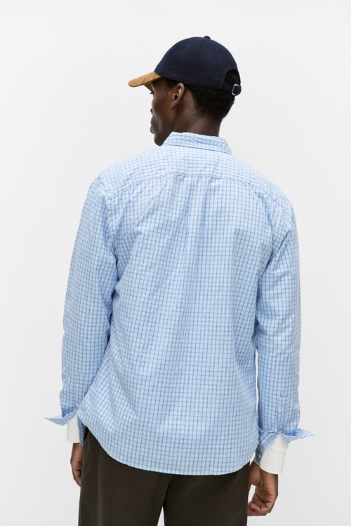 Bondelid Stefano check shirt casual skjortor herr – bild 2